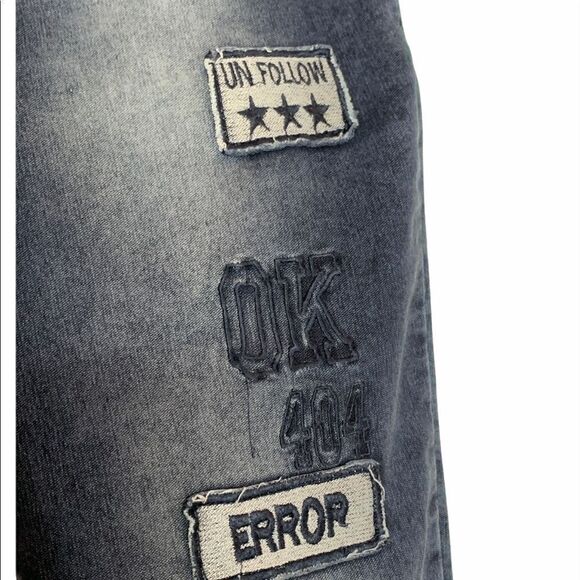 Patches denim jeans - Picture 4 of 11